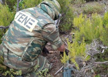 Μεταφέρεται για εξουδετέρωση από το ΤΕΝΞ το βλήμα του Β΄ Παγκοσμίου Πολέμου που βρέθηκε στην Τούμπα