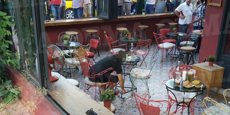 Εν ψυχρώ δολοφονία σε καφετέρια της Κηπούπολης (BINTEO)