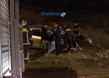 Τροχαίο με έναν τραυματία στη Θεσσαλονίκη