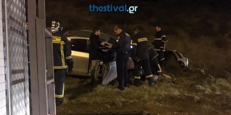 Τροχαίο με έναν τραυματία στη Θεσσαλονίκη