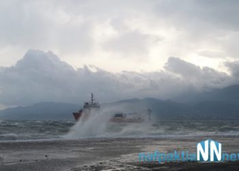 Κλειστή η πορθμειακή γραμμή Ρίου – Αντιρρίου λόγω θυελλωδών ανέμων (ΒΙΝΤΕΟ)