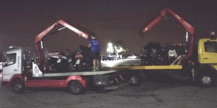 Νέα εξόρμηση της Τροχαίας στον Λυκαβηττό