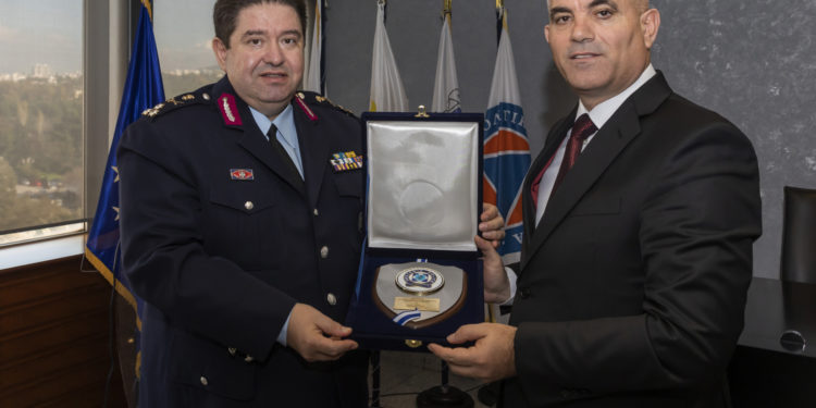 Συνάντηση του Αρχηγού της ΕΛ.ΑΣ. με τον Αρχηγό της Αλβανικής Αστυνομίας