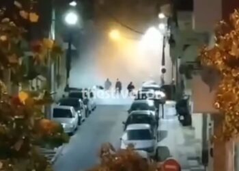 Bίντεο – ντοκουμέντο από την επίθεση με μολότοφ στο ΑΤ Συκεών