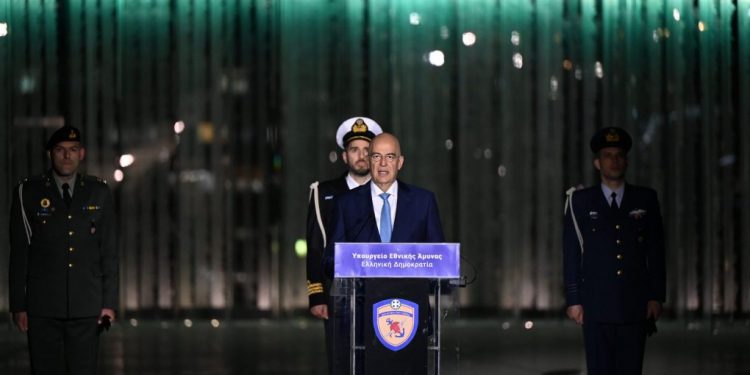 Κιβωτός Εθνικής Μνήμης: Παρουσία Δένδια η τελετή αποκαλυπτηρίων στο Υπουργείο Εθνικής Άμυνας – ΒΙΝΤΕΟ – ΦΩΤΟ