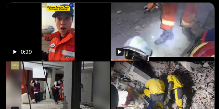 Σεισμός στη Μιανμάρ: «Μικρά θαύματα ζωής» κάτω από τα συντρίμμια – Σβήνουν οι ελπίδες για τους εγκλωβισμένους στην Ταϊλάνδη – ΒΙΝΤΕΟ- ΦΩΤΟ