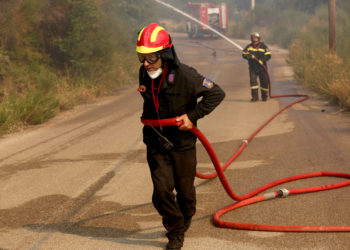 Σε εξέλιξη η μεγάλη άσκηση του Πυροσβεστικού Σώματος «Δια Πυρός 2019» στην Πάρνηθα