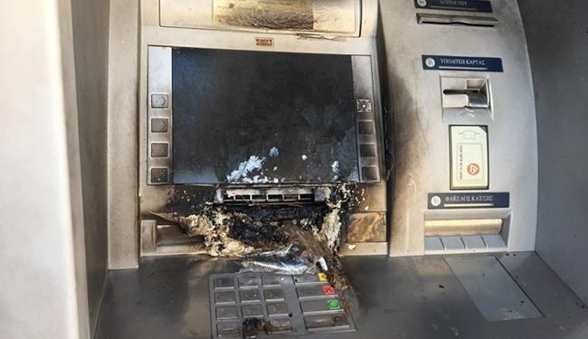 Επιθέσεις σε δύο ΑΤΜ στην Κυψέλη και την Αγία Παρασκευή