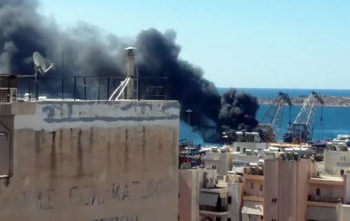 Κατασβέστηκε η πυρκαγιά στο ανελκυσμένο υδροπτέρυγο FLYING DOLPHIN 18