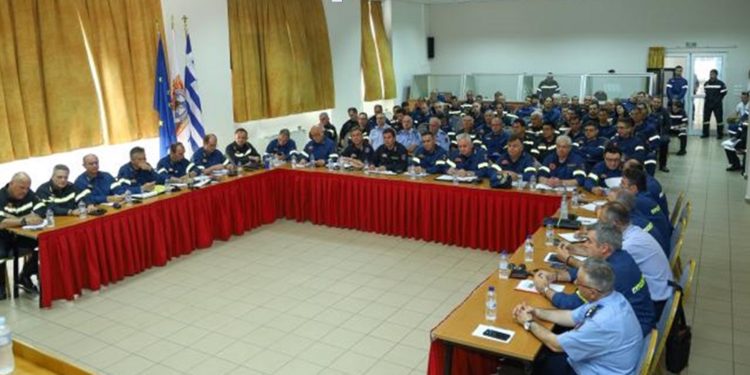 Σύσκεψη για την τρέχουσα αντιπυρική περίοδο
