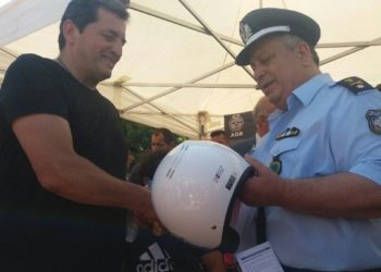 Εκδήλωση για την προώθηση του μηνύματος ότι «το κράνος σώζει ζωές»