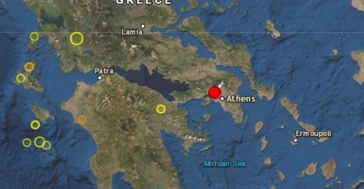 Σεισμός 5,1 Ρίχτερ στην Αττική
