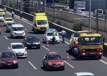 Τροχαίο στην Αττική Οδό – ΦΩΤΟ