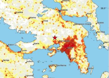 Σε 4 εκατ. πολίτες έγινε αισθητός ο ισχυρός σεισμός στην Αθήνα – Δείτε ποιες περιοχές ταρακουνήθηκαν