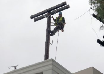 Έως το απόγευμα θα αποκατασταθεί το πρόβλημα του ηλεκτροφωτισμού στη Χαλκιδική