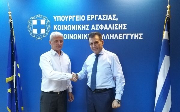 Δέσμευση Βρούτση στην ΠΟΑΣΥ: Κανένα τέκνο αστυνομικής οικογένειας δεν θα αποκλειστεί από τους σταθμούς