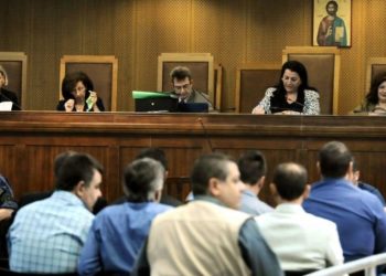 Φραστικές αντεγκλήσεις με το τέλος της σημερινής διαδικασίας στη δίκη για την υπόθεση της Χ.Α.