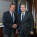 Συνάντηση του Υπουργού Προστασίας του Πολίτη Μ. Χρυσοχοΐδη με τον Εμπορικό Σύλλογο Αθηνών