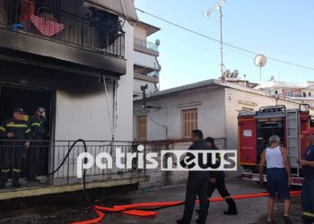 Φωτιά σε σπίτι στον Πύργο – Με βαριά εγκαύματα 70χρονος