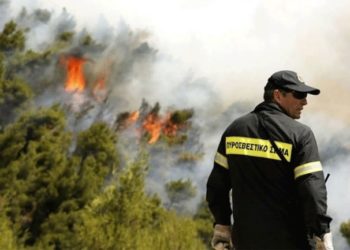Σε ποιες περιοχές θα είναι σήμερα υψηλός ο κίνδυνος εκδήλωσης πυρκαγιάς