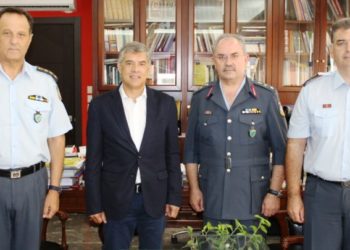 Συνάντηση του Περιφερειάρχη Θεσσαλίας με τον νέο Γενικό Περιφερειακό Αστυνομικό Διευθυντή
