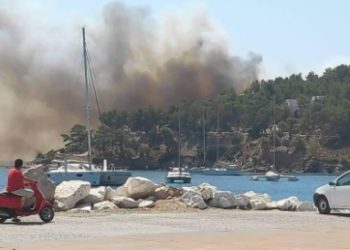 Τα εγκαύματα “πρόδωσαν” 20χρονο που συνελήφθη για τη φωτιά στη Λέρο