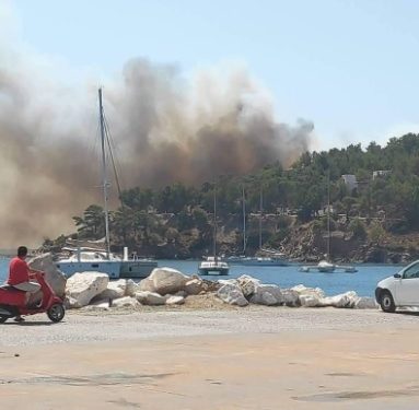 Τα εγκαύματα “πρόδωσαν” 20χρονο που συνελήφθη για τη φωτιά στη Λέρο