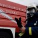 Πυρκαγιά κατά μήκος της σιδηροδρομικής γραμμής στην περιοχή της Σίνδου