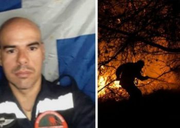 Συγκλονίζει ο εγκαυματίας πυροσβέστης: Μας είχε περικυκλώσει η φωτιά στην Εύβοια