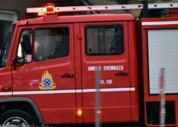 Υπό μερικό έλεγχο η πυρκαγιά στο Διόνυσο