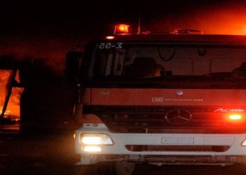 Φωτιά σε εγκαταλελειμμένο οίκημα στην Άνω Πόλη