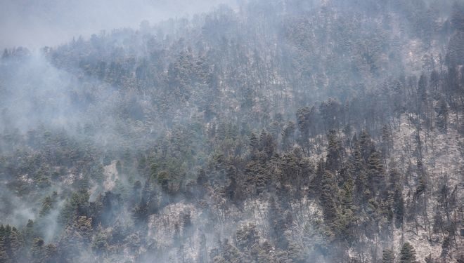 Σχεδόν 23.000 στρέμματα είχαν καεί στην Εύβοια έως χθες το μεσημέρι, όπως αποκαλύπτει ο ευρωπαϊκός δορυφόρος Sentinel-2