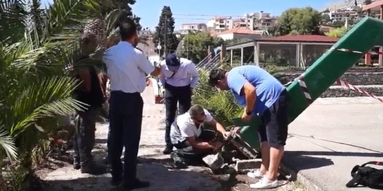 Χίος: Εικόνες από την αυτοψία στο σημείο που σκοτώθηκε ο 19χρονος (ΒΙΝΤΕΟ)