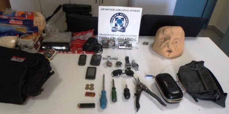 Συνελήφθη ο «ληστής με τη μάσκα» – Είχε διαπράξει 4 κλοπές στο Κορωπί