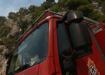 Νεκρό άτομο εντοπίστηκε κατά την διάρκεια κατάσβεσης πυρκαγιάς στο Κρυονέρι