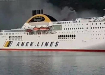 Φωτιά στο γκαράζ του πλοίου “Olympic Champion” με 538 επιβάτες