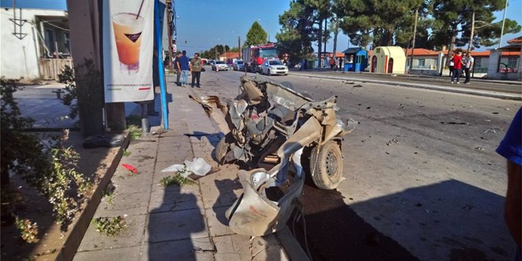 Φοβερό τροχαίο με ένα νεκρό στην παλαιά εθνική Θεσσαλονίκης- Καβάλας