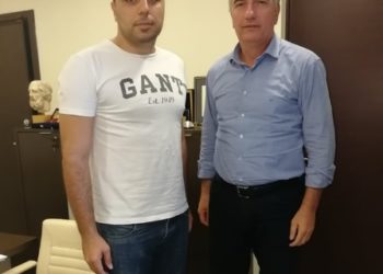 Συνάντηση της Ένωσης Αστυνομικών Υπαλλήλων Θεσσαλονίκης με τον Σταύρο Καλαφάτη