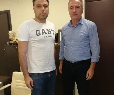 Συνάντηση της Ένωσης Αστυνομικών Υπαλλήλων Θεσσαλονίκης με τον Σταύρο Καλαφάτη