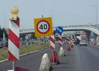 Προσωρινές κυκλοφοριακές ρυθμίσεις στην εθνική οδό Αθηνών – Θεσσαλονίκης στην Πιερία