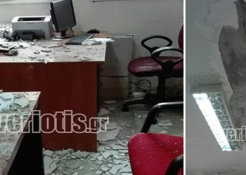 Νοσοκομείο Βέροιας: Έπεσε το ταβάνι πάνω στα κεφάλια γιατρών