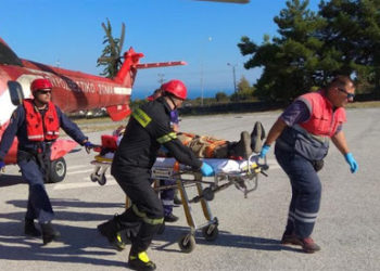 Επιχείρηση διάσωσης ορειβάτη στον Όλυμπο (ΦΩΤΟ)