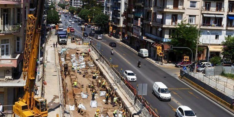 Θεσσαλονίκη: Κυκλοφοριακές ρυθμίσεις από σήμερα και για τέσσερις μήνες σε τμήμα της οδού Μοναστηρίου λόγω εργασιών Μετρό