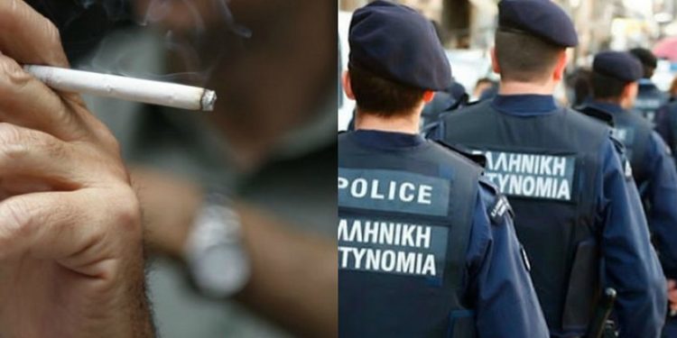Και η Αστυνομία στους ελέγχους για το κάπνισμα