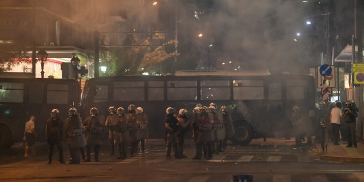 Μια σύλληψη για τα επεισόδια στην πορεία στη μνήμη του Π. Φύσσα