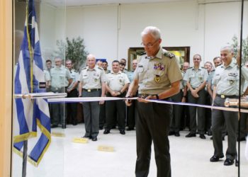 Εγκαίνια λέσχης αξιωματικών του ΓΕΣ