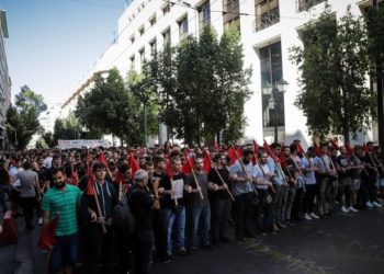 Τρεις συγκεντρώσεις διαμαρτυρίας στο κέντρο της Αθήνας κατά των αλλαγών στο άσυλο