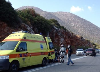 Ηράκλειο: Τροχαίο με πέντε τραυματίες στο Σκαλάνι