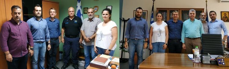 Η Ε.ΑΣ.Υ.Α. στη Διεύθυνση Αλλοδαπών Αττικής και στη Διεύθυνση Μεταγωγών Δικαστηρίων Αττικής