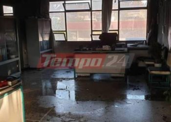 Έσπασαν τζάμια και πέταξαν μολότοφ σε σχολείο στην Πάτρα